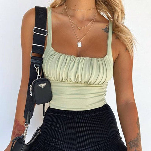 Sexy halter strap top